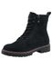 Tamaris Dames platte kanten enkellaarzen 1-25207-45 marineblauw