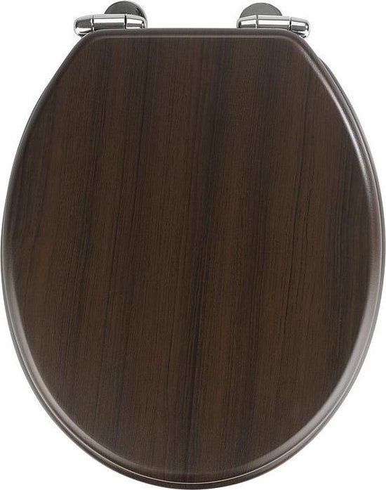 Wenko Toiletbril Wenge MDF Bruin