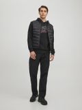 JACK & JONES Jjehero Bodywarmer Collar Noos 12211790 Black Mannen XL