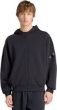 Adidas Sportswear Soft Lux Hoodie Met Lange Ritssluiting - Heren - Zwart