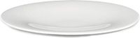 Alessi Assiette à petit-déjeuner Ku - TI05/5 - ø 21 cm - Blanc - Porcelaine