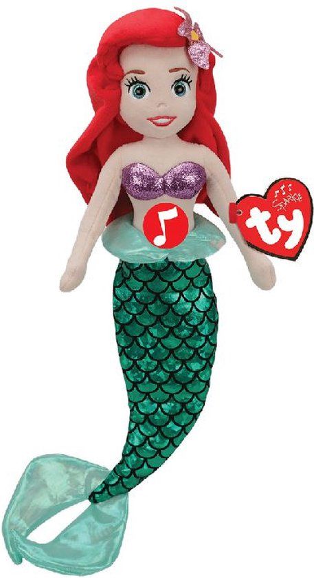 Ty Disney Princess Ariel 15cm - Knuffel