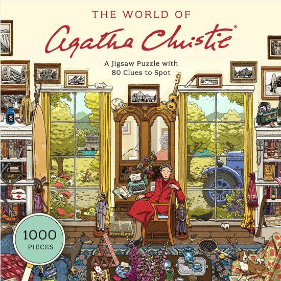 Laurence King The World of Agatha Christie 1000-Piece Jigsaw