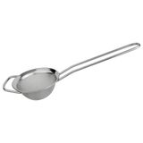 Grunwerg Fijne zeef met gepolijste rand en handvat, zilver, 3 inch, diameter 8 cm