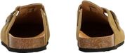 Natural World Sabots en cuir verts 39