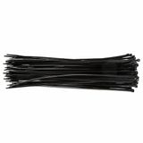 pgb-Europe Smart Kabelbinders, Tie-wraps, Tyraps, 2,5 x 100 mm Zwart, 100 stuks