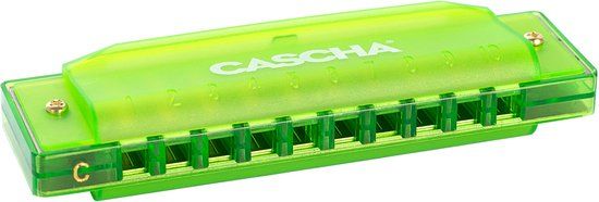 Cascha Fun Blues Mundharmonika - Green