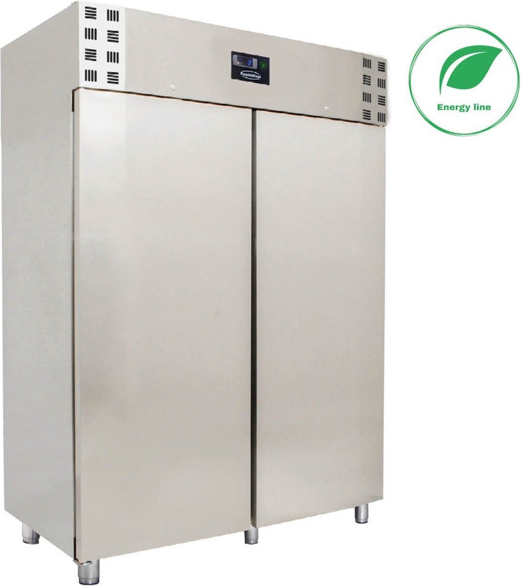 - Horeca koelkast | RVS | 2 deuren | 1400 L | | 7489.5005 Multicolor