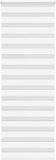 vidaXL Zebra rolgordijn 70x200 cm wit