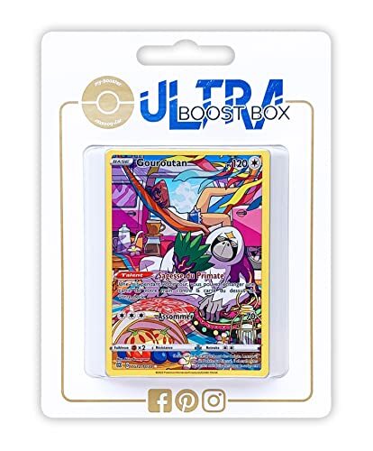 my-booster Gouroutan (Oranguru) TG12/TG30 Shiny Full Art - Ultraboost X Epée et Bouclier 9 - Stars Étincelantes - Doos met 10 Franse Pokemon kaarten