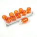 RMS Ampoule Moto pour auto scooter moto 12v 21w T20 orange par 10 Neuf
