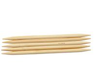 Bamboe Glorex Bamboe breinaalden 8,0 mm 20 cm, naturel