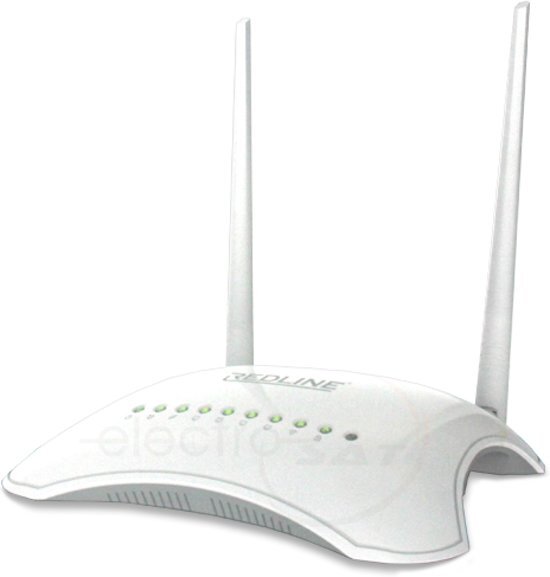 Redline 300 Mbps Wireless NADSL2+ Modem Router