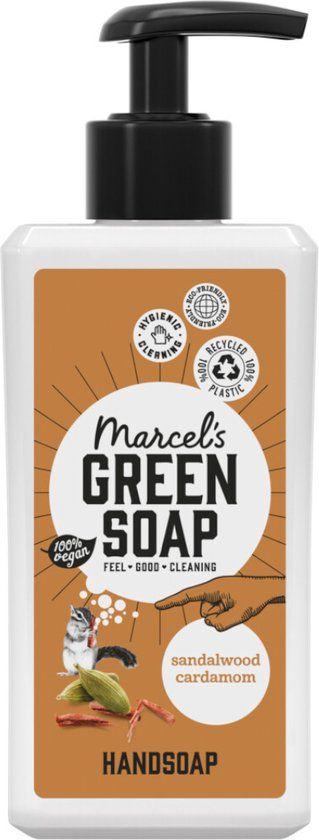 Marcels Green Soap Marcel Green Soap handzeep Sandelhout & Kardemon 250 ml