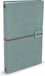 Peter Pauper Notitieboek - Voyager - Leder cover - Light Blue - met koordsluiting - 12x20 cm