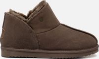 Warmbat Willow Women Suede Dames Sloffen - Olijfgroen - Maat 39