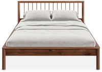 IDIMEX APOANA-bed van massief hout 160x200 cm – kastanjebruin
