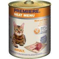 PREMIERE Meat Menu Adult Rund en kip 6x800 g