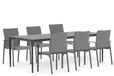 Lifestyle Garden Furniture Lifestyle Lifestyle Rome/Cesar 220 cm dining tuinset 7-delig