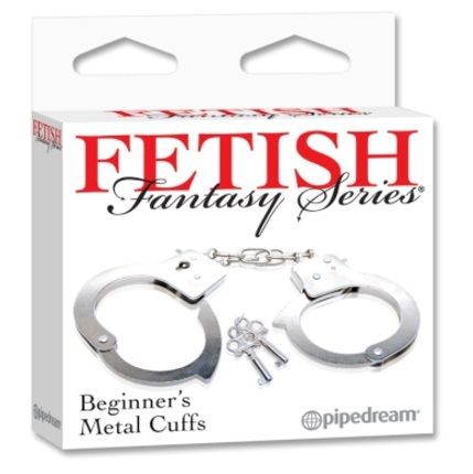 Fetish Fantasy Beginners Metal Cuffs