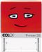 COLOP NIO Schoolstempel – “Manque de soin” (FR) – Brave Red