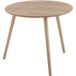 Lolahome Table Basse Ronde En Bois Mdf – Diamètre 60cm – Hauteur 51cm – Table À Monter – Montage Simple