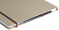 Clairefontaine schetsboek gouden lijn travel, 200 x 200 mm