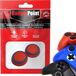 Gadgetpoint - Thumb Grips pour PlayStation, PS5, Xbox X/S, One & Switch Pro Controller - Gaming Thumbgrips - Performance Anti-Slip Thumbsticks - Accessoires de Protection - Rouge avec cercle bleu