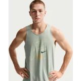 Nike Stride Dri-Fit ADV Running Tank voor heren, Jade Horizon/Linen, IO0525-370, XL