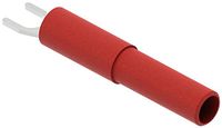 Electro PJP Ada3032-CD1-R adapterkabel, smalle kabelschoenadapter met Ø 4 mm aansluiting, rood, 1 st.