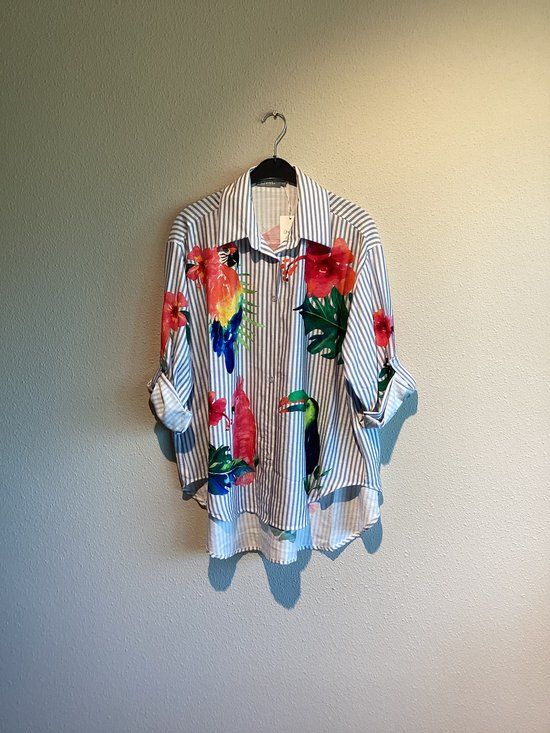 Geisha Lange blouse 63162-70 Maat L