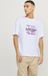 JACK&JONES JORLAFAYETTE BRANDING TEE SS CREW NEC LN Hommes T-shirt XXL Coton Blanc