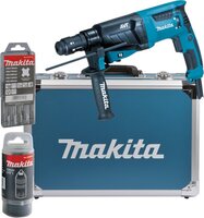 Makita HR2631FT13 Combihamer - Verwisselbare Boorkop + Boorset - 800W