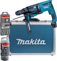 Makita HR2631FT13 Combihamer - Verwisselbare Boorkop + Boorset - 800W