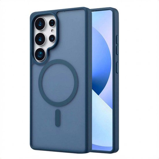 imoshion Color Guard Backcover met MagSafe voor de Samsung Galaxy S25 Ultra - Donkerblauw