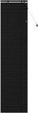 vidaXL Venetiaanse jaloezie Zwart 60 x 250 cm