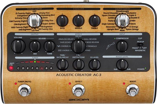 Zoom AC-3 Acoustic Creator