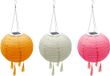 lumisky Set van 3 zonnelantaarns SHANGRI LA D20CM Multicolore