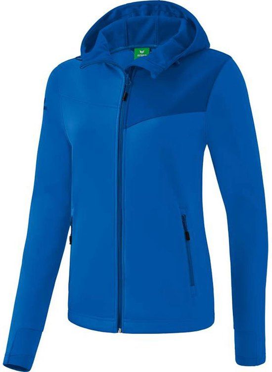 Erima Performance Softshell Jacket Women - New Royal / True Blue - Size 36