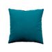 Enjoy Home Panama-kussen, afneembare hoes met ritssluiting, 100% katoen, Oeko-Tex gecertificeerde stof, 40 x 40 cm, kleur: eendenblauw