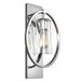 Steady Lighting Landelijke Wandlamp - Metaal - Zilver - E27 - Binnen - Woonkamer/Eetkamer
