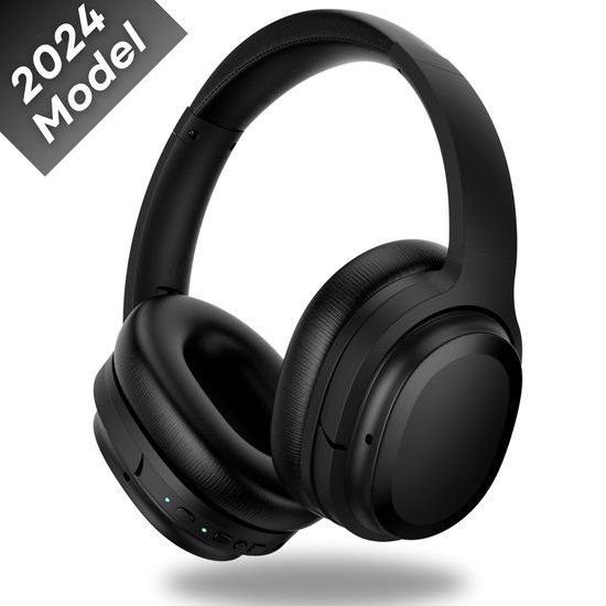 Avalect ClarityPro Draadloze Koptelefoon - Over-ear - Active Noise Cancelling - Zwart