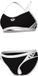 ARENA | W Icons Bikini Cross Back Solid black-white (Maat - 38)