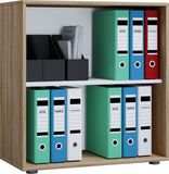 VCM Houten bureaustandaard archiefkast boekenplank Lona 2f