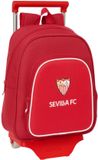 Sevilla Fútbol Club Schoolrugzak met Wielen Rood 28 x 34 x 10 cm