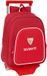 Sevilla Fútbol Club Schoolrugzak met Wielen Rood 28 x 34 x 10 cm
