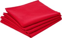 Atmosphera Katoenen Servetten - Rode - 4 stuks - 40 x 40 cm