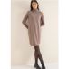 CECIL Knuffelige col Jurk Chocolate Mousse Melange XL