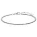 Lucardi - Dames Zilveren armband - 19 cm