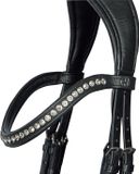 Harry's Horse Hoofdstel Nero Soft Zwart Zilver Maat Full